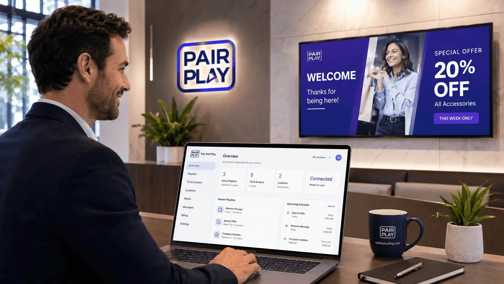 Final CTA preview for Pair and Play