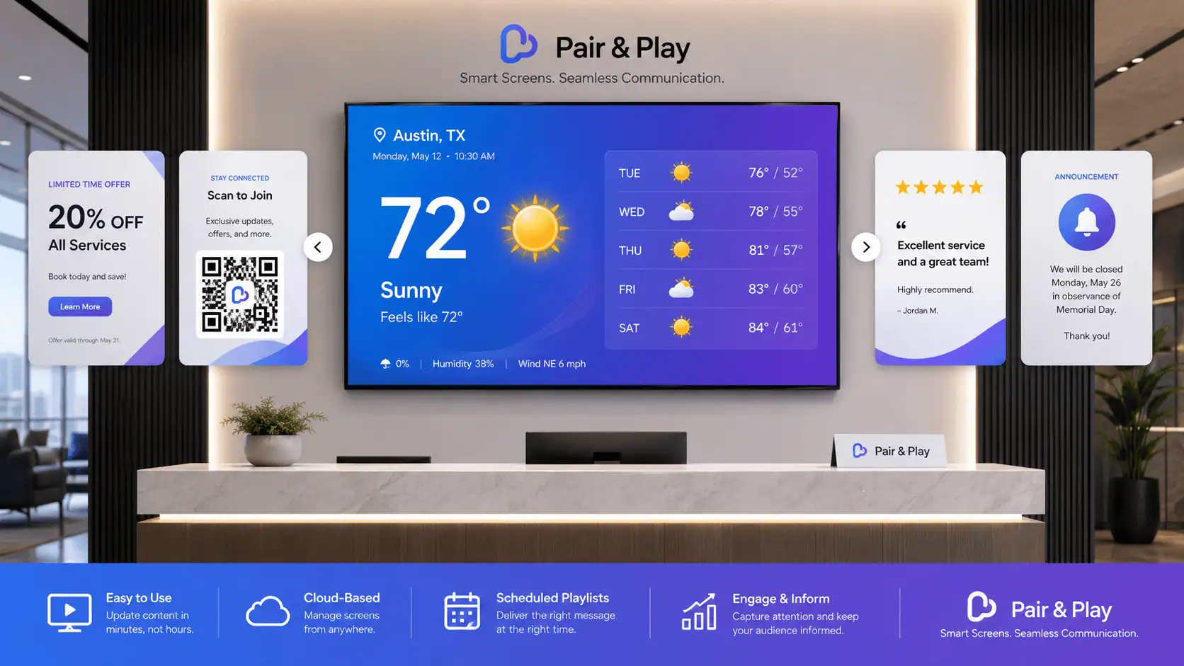 Weather widget feature preview