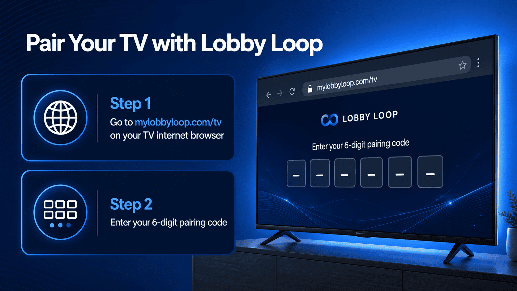 MyLobbyLoop waiting room app overview