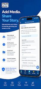 Verified Pair and Play Manager interface for phone-based media and playlist management
